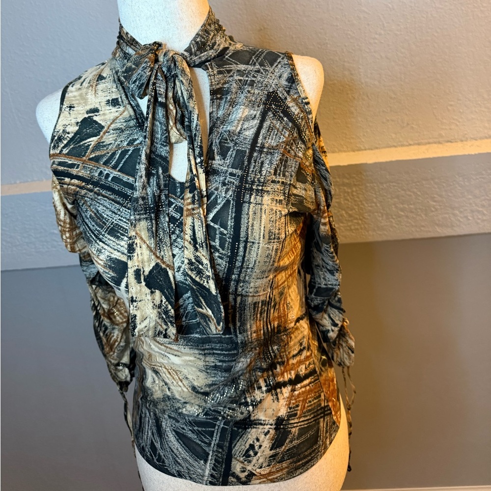 Abstract Print Women's Top